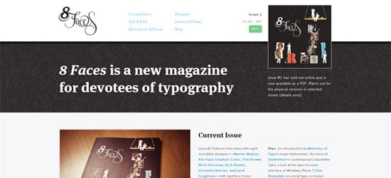 8面臨雜志有一個(gè)靈活的網(wǎng)絡(luò)布局。